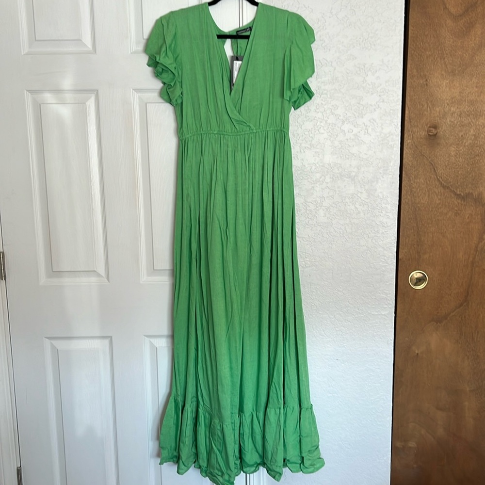 Boohoo Maternity Maxi Dress size 10